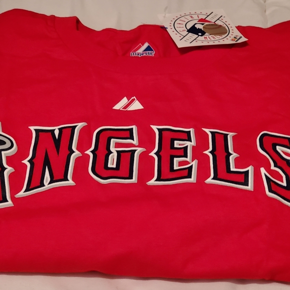 Los Angeles Angels baseball CAP AND TEE Red New Era Size 2XL. BUNDLE 2 FOR $ 18 - Picture 2 of 8